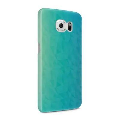 Skal till Samsung Galaxy S6 - Prismor - Grön