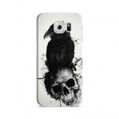 Skal till Samsung Galaxy S6 - Raven and Skull