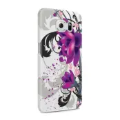 Skal till Samsung Galaxy S6 - Red Flowers