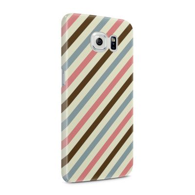 Skal till Samsung Galaxy S6 - Retro ränder