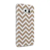 Skal till Samsung Galaxy S6 - Retro ränder - Grå