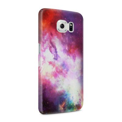 Skal till Samsung Galaxy S6 - Rymden - Lila