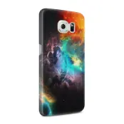 Skal till Samsung Galaxy S6 - Rymden - Svart/Blå