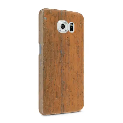 Skal till Samsung Galaxy S6 - Slitet trä