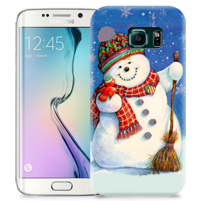 Skal till Samsung Galaxy S6 - Snögubbe
