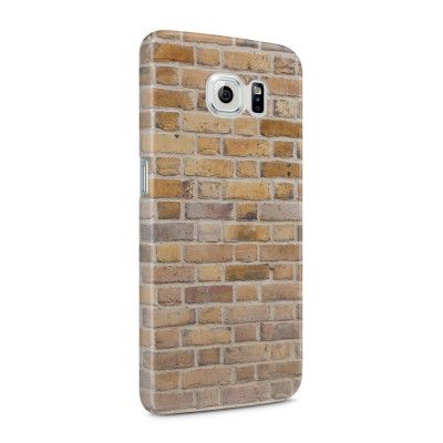Skal till Samsung Galaxy S6 - Tegel - Beige