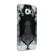 Skal till Samsung Galaxy S6 - Tiger - Svart
