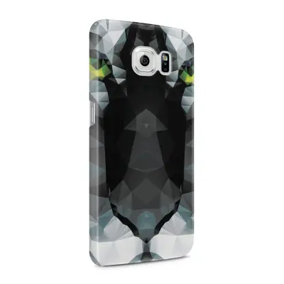 Skal till Samsung Galaxy S6 - Tiger - Svart