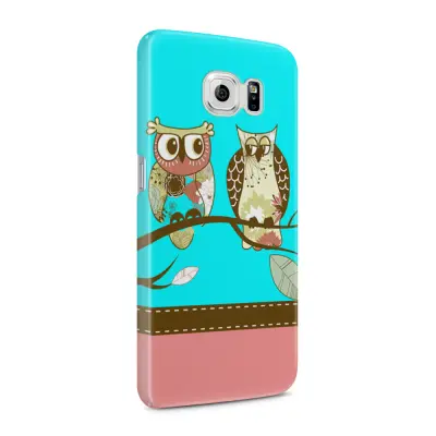 Skal till Samsung Galaxy S6 - Ugglor i träd