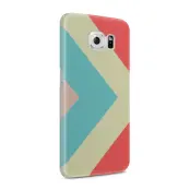 Skal till Samsung Galaxy S6 - Vinklar - Röd