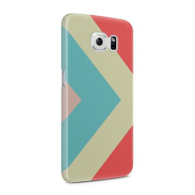 Skal till Samsung Galaxy S6 - Vinklar - Röd