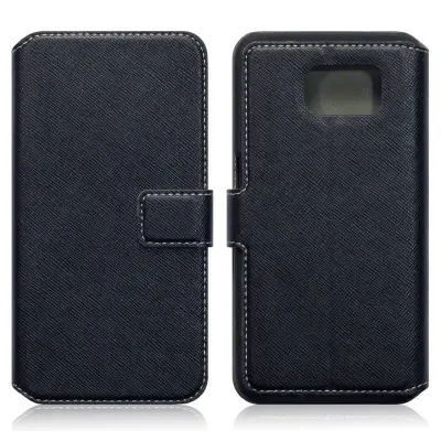 Slim Plånboksfodral till Samsung Galaxy S6 - Svart