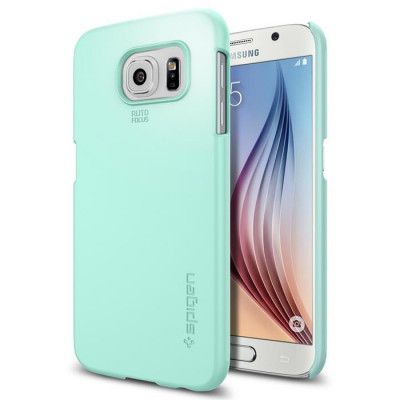 SPIGEN Thin Fit Skal till Samsung Galaxy S6 - Mint