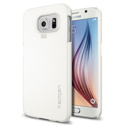 SPIGEN Thin Fit Skal till Samsung Galaxy S6 - Vit