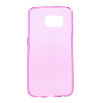 Ultra-Thin 0.6mm Flexicase Skal till Samsung Galaxy S6 - Magenta