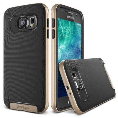 Verus crucial bumper skal till Samsung Galaxy S6 - Gold