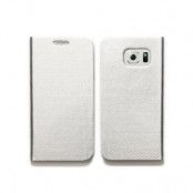 Zenus Metallic Diary Plånboksfodral till Samsung Galaxy S6 - Silver
