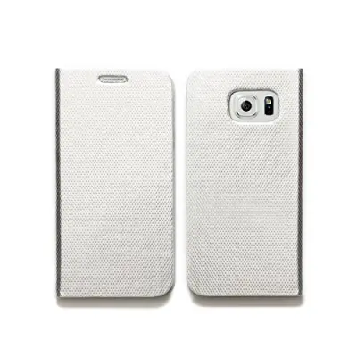 Zenus Metallic Diary Plånboksfodral till Samsung Galaxy S6 - Silver