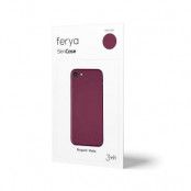 3mk Ferya Skin Skal Galaxy S7 Edge - Burgund Matte