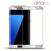 Amorus Skärmskydd i härdat glas till Samsung Galaxy S7 Edge - Silver