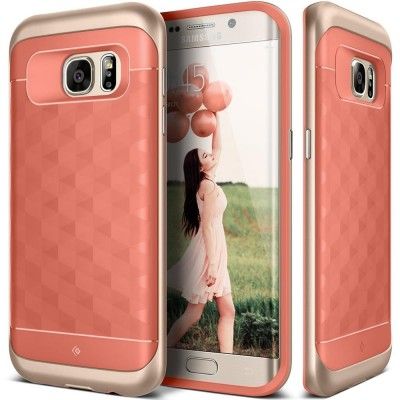 Caseology Parallax Series BaksideSkal till Samsung Galaxy S7 Edge - Rosa