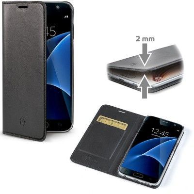 Celly Air Superslim fodral till Samsung Galaxy S7 Edge - Svart