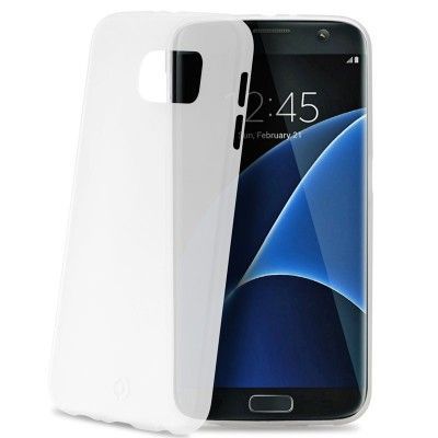 Celly Frost 0,3mm TPU Skal till Samsung Galaxy S7 Edge - Vit