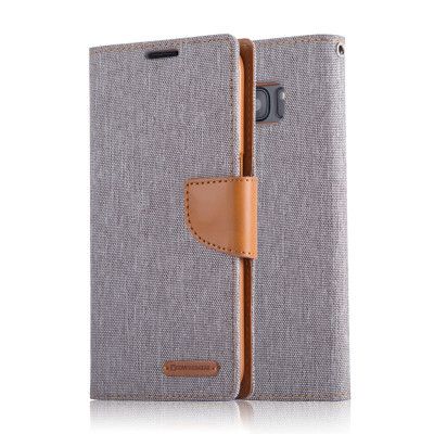 CoveredGear Woven Wallet till Samsung Galaxy S7 Edge - Grå