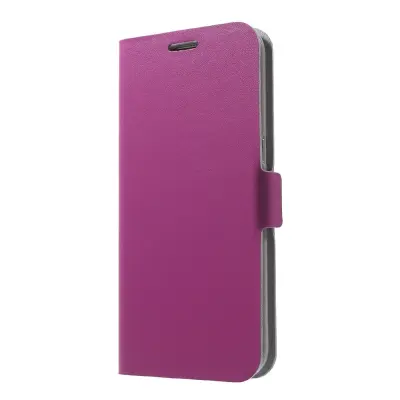 Doormoon Äkta Läder Plånboksfodral till Samsung Galaxy S7 Edge - Magenta