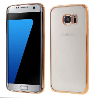 Flexicase Skal till Samsung Galaxy S7 Edge - Gold
