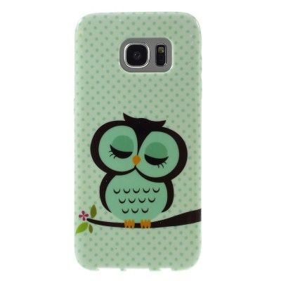 Flexicase Skal till Samsung Galaxy S7 Edge - Sovande Uggla
