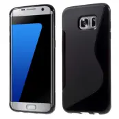 Flexicase Skal till Samsung Galaxy S7 Edge - Svart
