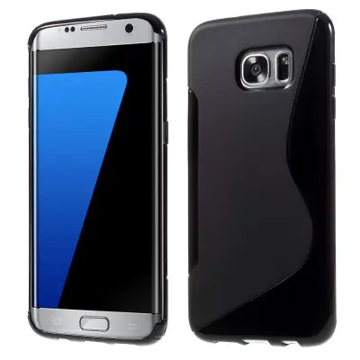 Flexicase Skal till Samsung Galaxy S7 Edge - Svart