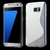 Flexicase Skal till Samsung Galaxy S7 Edge - Transparent