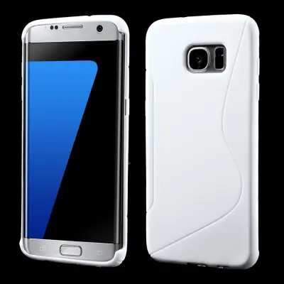 Flexicase Skal till Samsung Galaxy S7 Edge - Vit