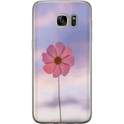 Mobilskal till Samsung Galaxy S7 edge med Rosa blomma