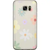 Mobilskal till Samsung Galaxy S7 edge med fejdande blommor