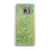 Glitter Skal till Samsung Galaxy S7 Edge -  Grön