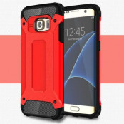 Hybrid Armor MobilSkal till Samsung Galaxy S7 Edge - Röd
