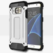 Hybrid Armor MobilSkal till Samsung Galaxy S7 Edge - Silver