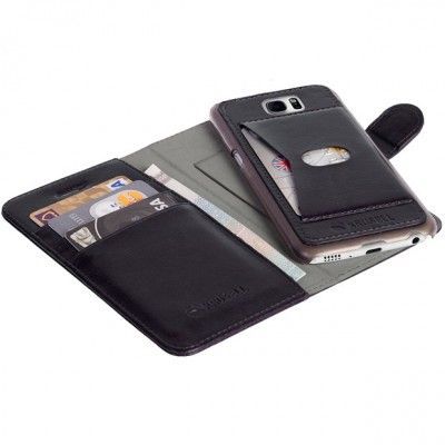 Krusell Ekerö Flip Wallet 2in1 Samsung Galaxy S7 Edge - Svart