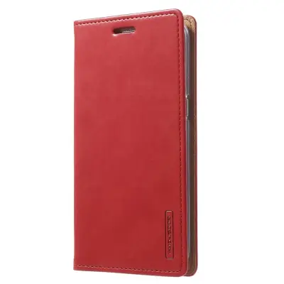 Mercury Blue Moon Plånboksfodral till Samsung Galaxy S7 Edge - Röd