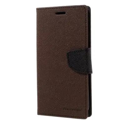 Mercury Fancy Diary Plånboksfodral till Samsung Galaxy S7 Edge - Brun