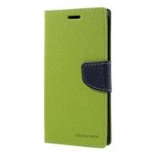 Mercury Fancy Diary Plånboksfodral till Samsung Galaxy S7 Edge - Grön