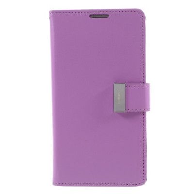 Mercury Rich Diary Plånboksfodral till Samsung Galaxy S7 Edge - Lila