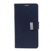 Mercury Rich Diary Plånboksfodral till Samsung Galaxy S7 Edge - Mörkblå