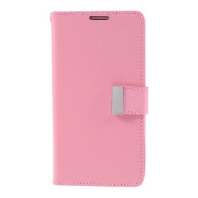 Mercury Rich Diary Plånboksfodral till Samsung Galaxy S7 Edge - Rosa