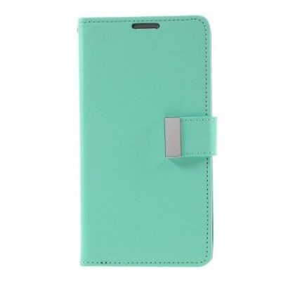 Mercury Rich Diary Plånboksfodral till Samsung Galaxy S7 Edge - Turkos