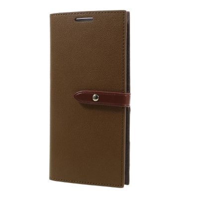 Mercury Romance Plånboksfodral till Samsung Galaxy S7 Edge - Brun