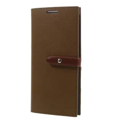 Mercury Romance Plånboksfodral till Samsung Galaxy S7 Edge - Brun